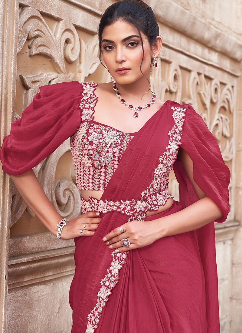 pre stitched saree collection