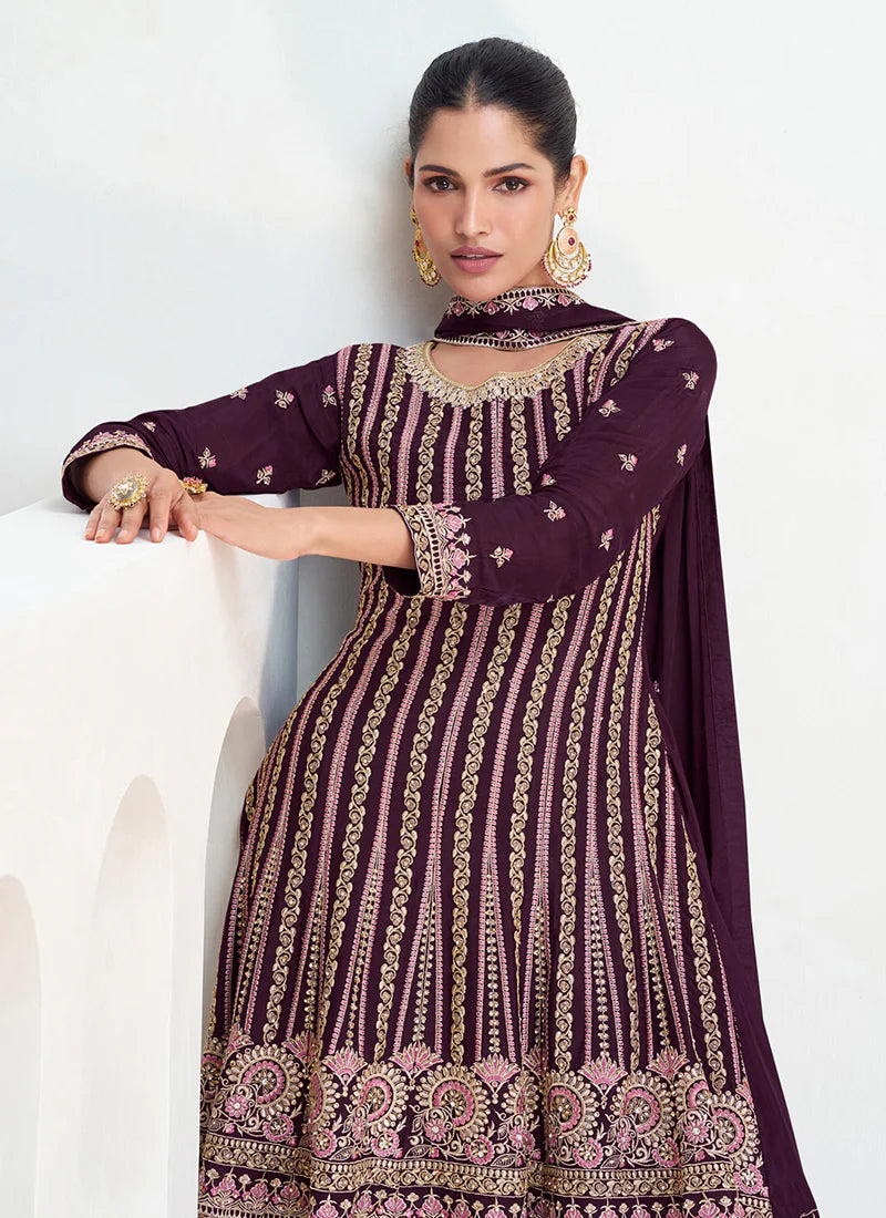 Find occasion-ready Gharara with dupatta and designer details.