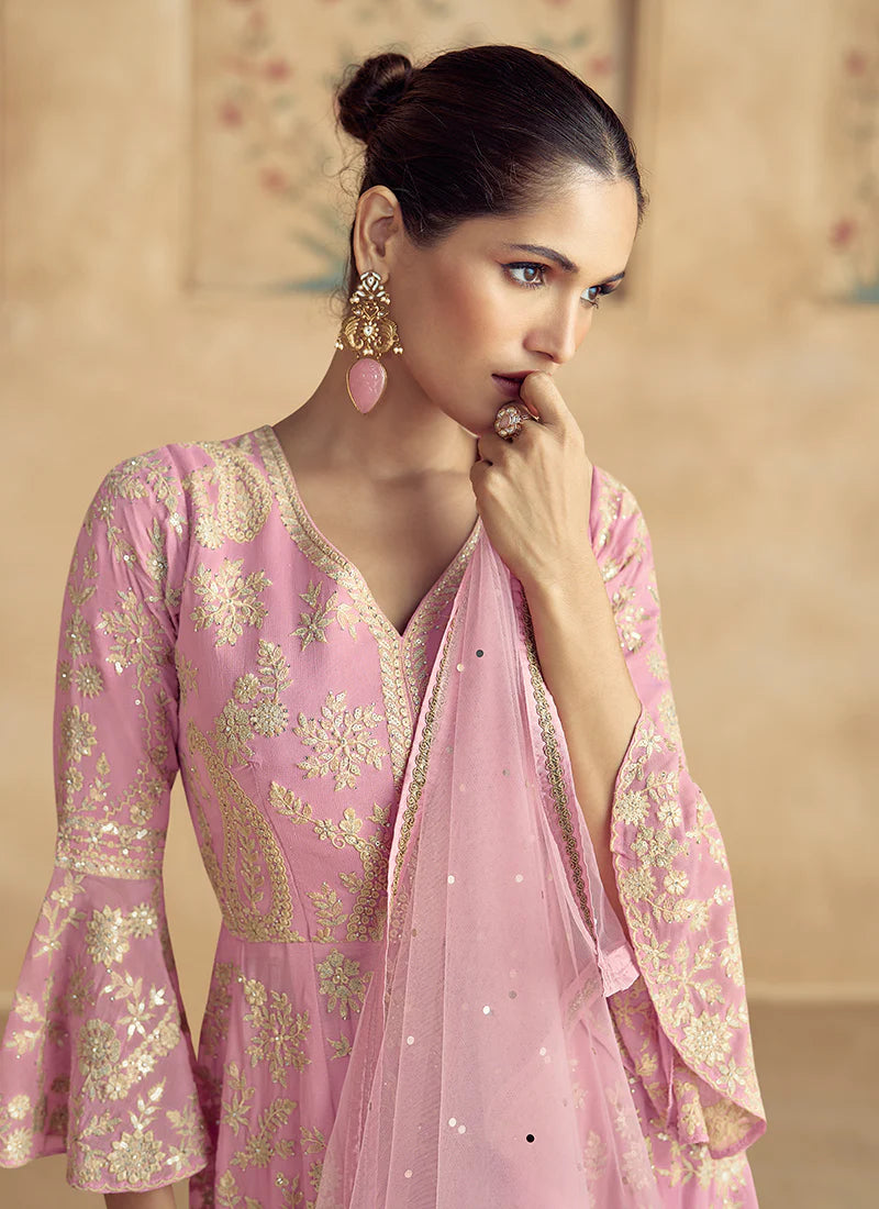 Explore stylish Sharara Suit for party wear and celebrations.