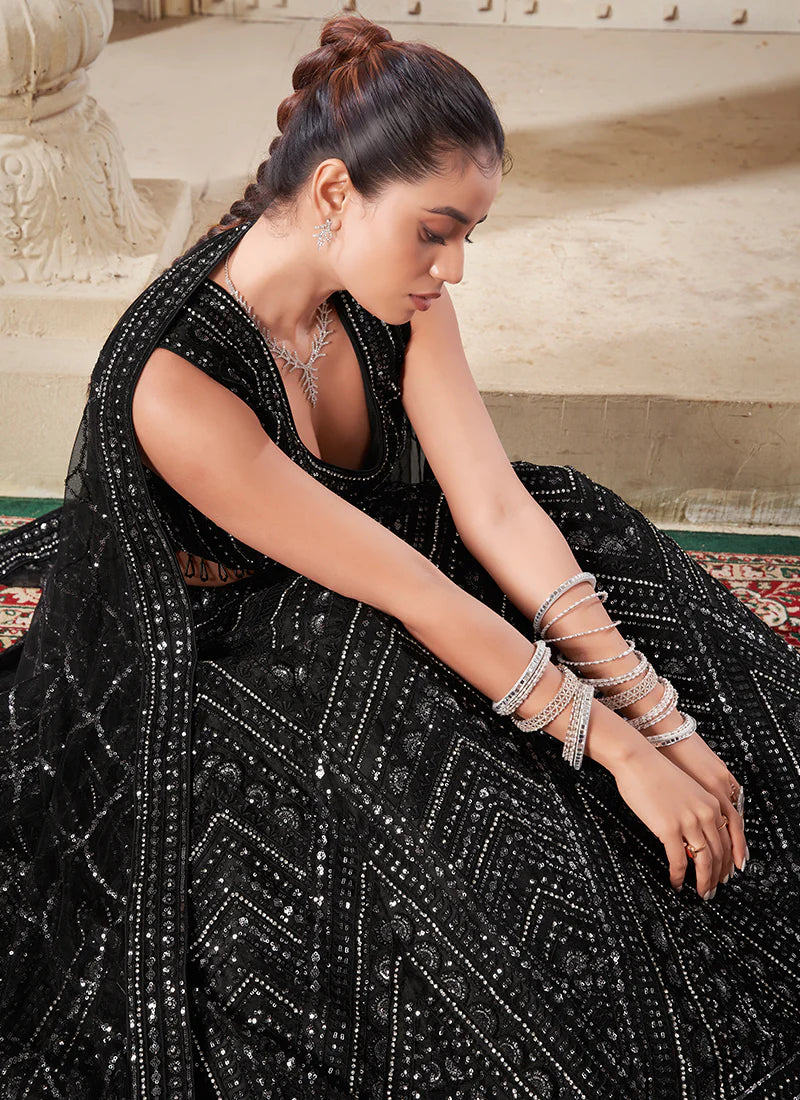 Buy embroidered Lehenga Choli for weddings and festivals.