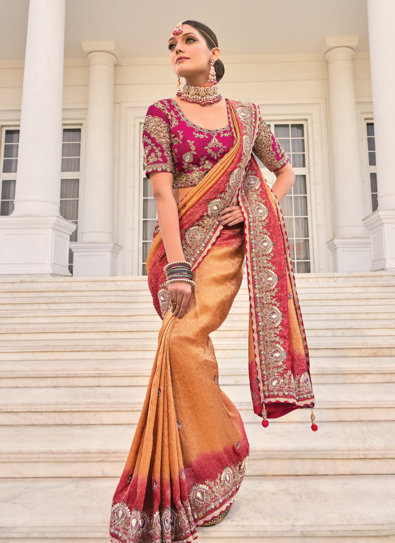 latest wedding sarees collection