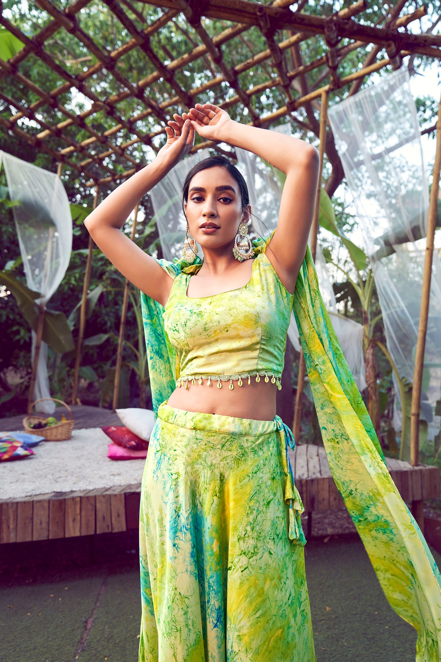 Buy embroidered Lehenga Choli for weddings and festivals.