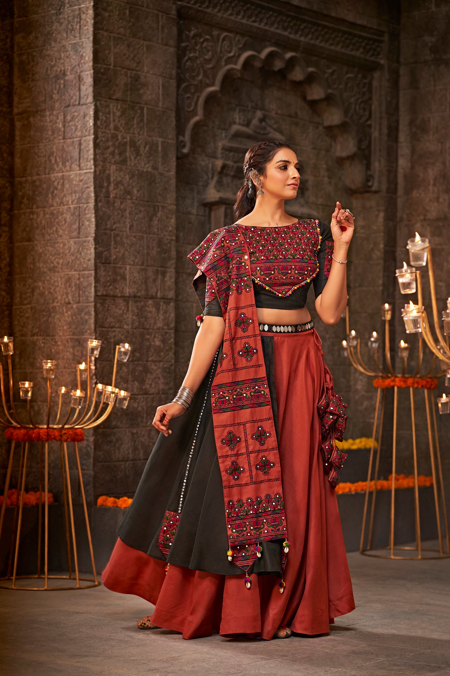 Chaniya Choli for women, free shipping to UK, US, and Canada