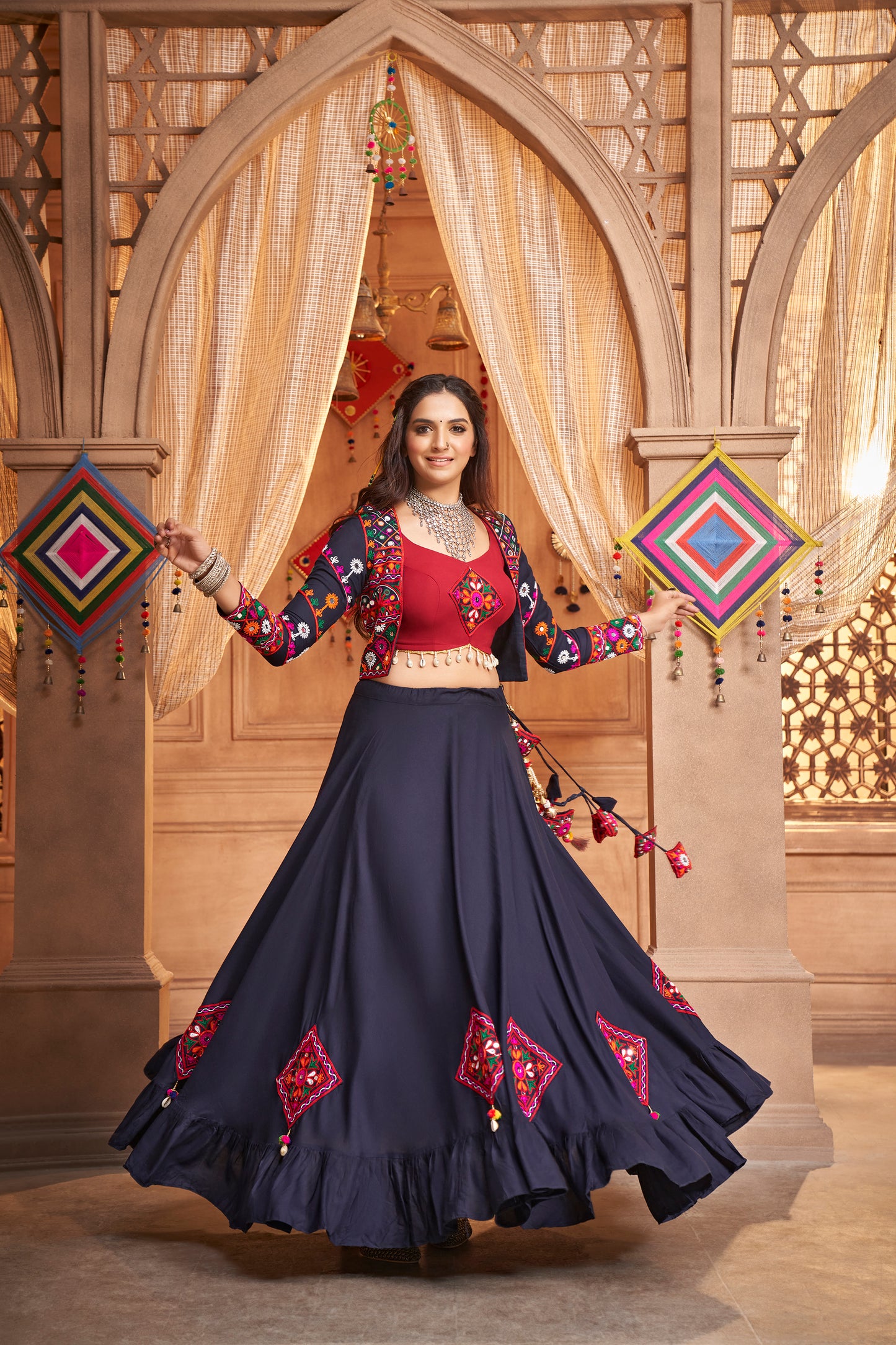 Chaniya Choli for women, free shipping to UK, US, and Canada