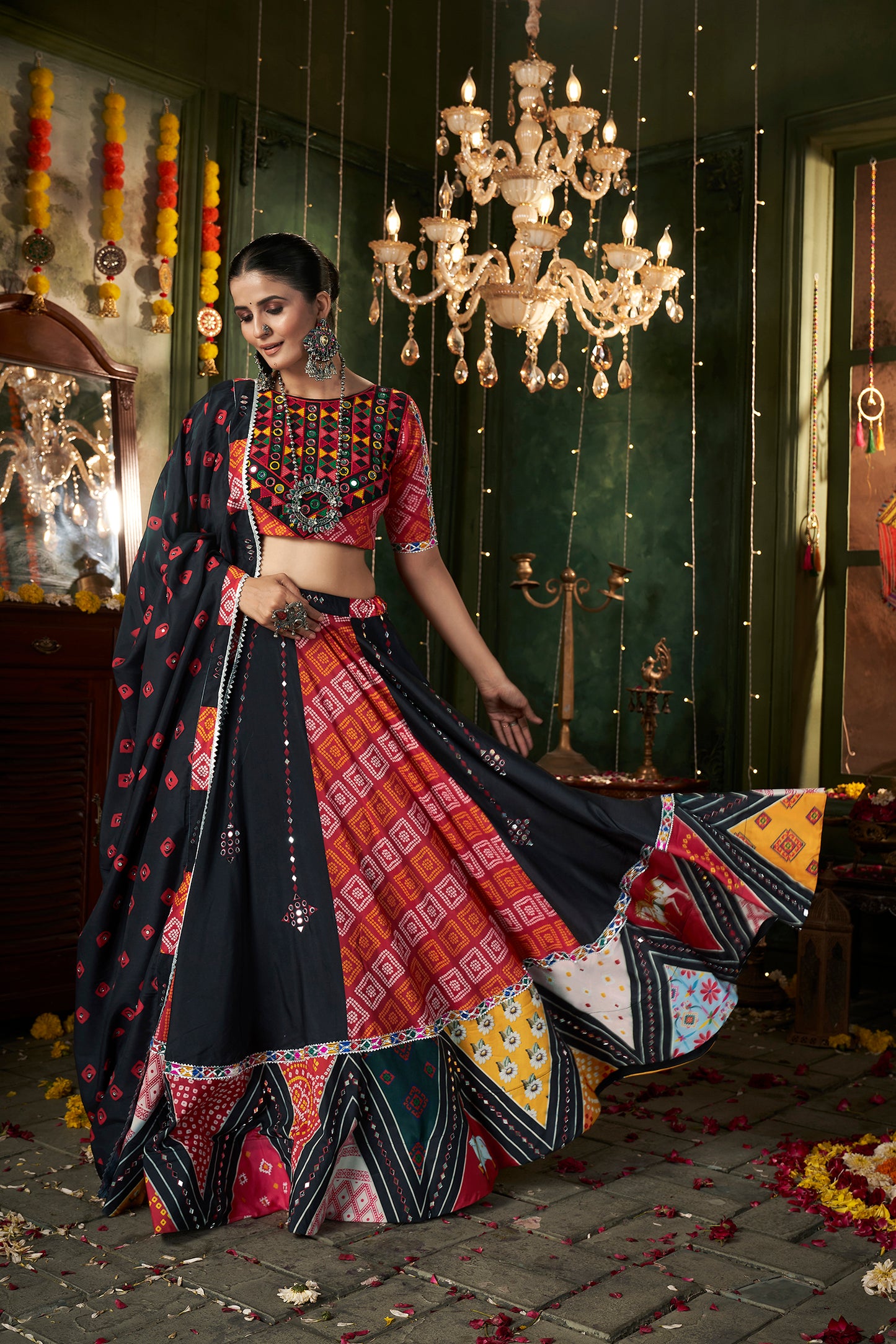 Chaniya Choli for women, free shipping to UK, US, and Canada