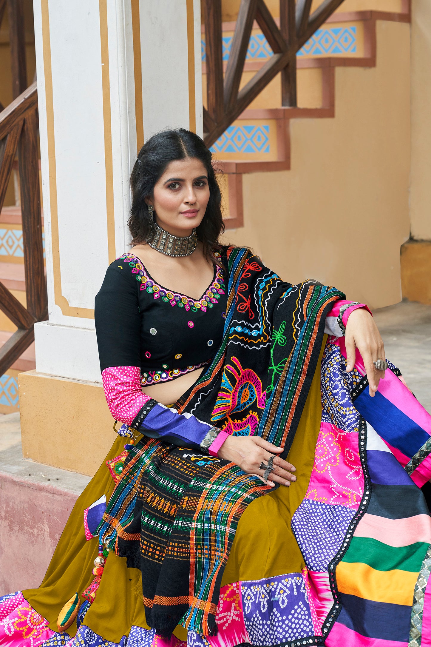 Chaniya Choli for women, free shipping to UK, US, and Canada