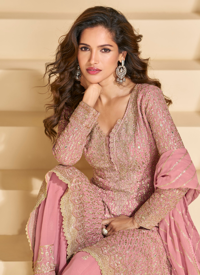 readymade sharara suit