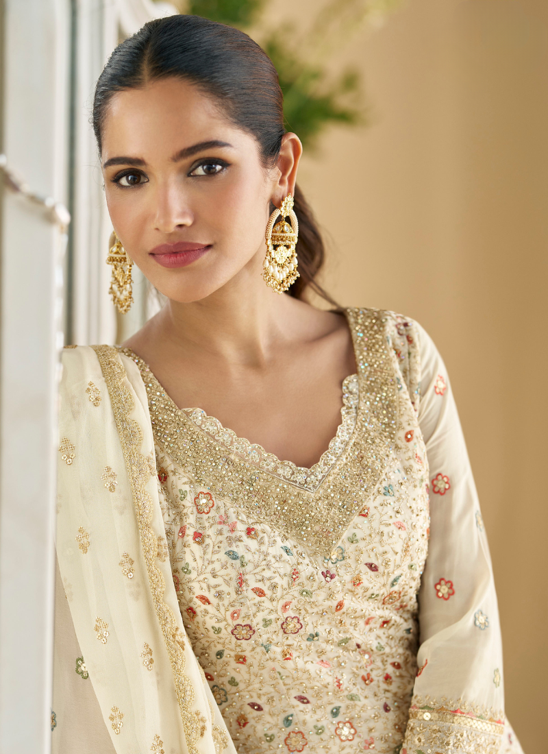 readymade plazzo suit