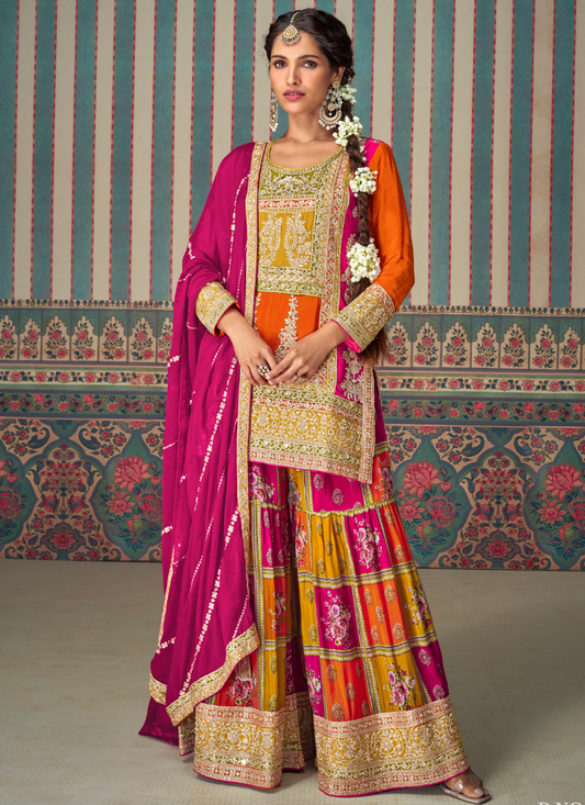 Sharara Suit readymade online USA, CANADA, UK