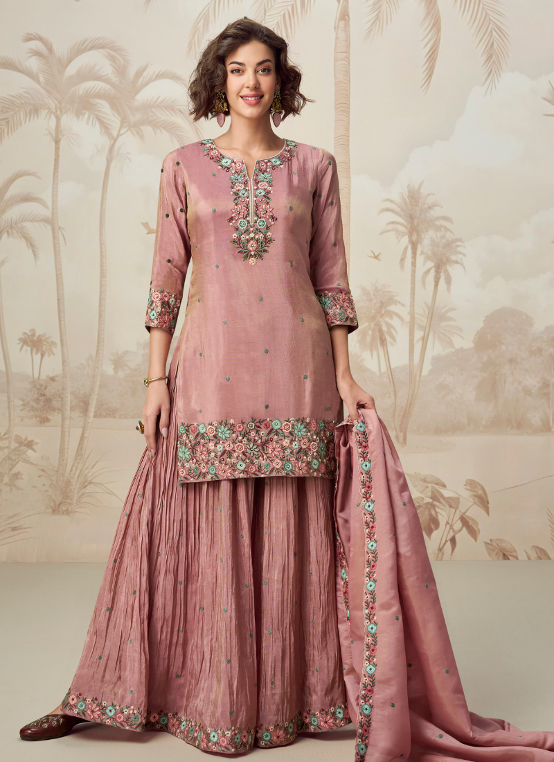 Punjabi Sharara suits for Wedding