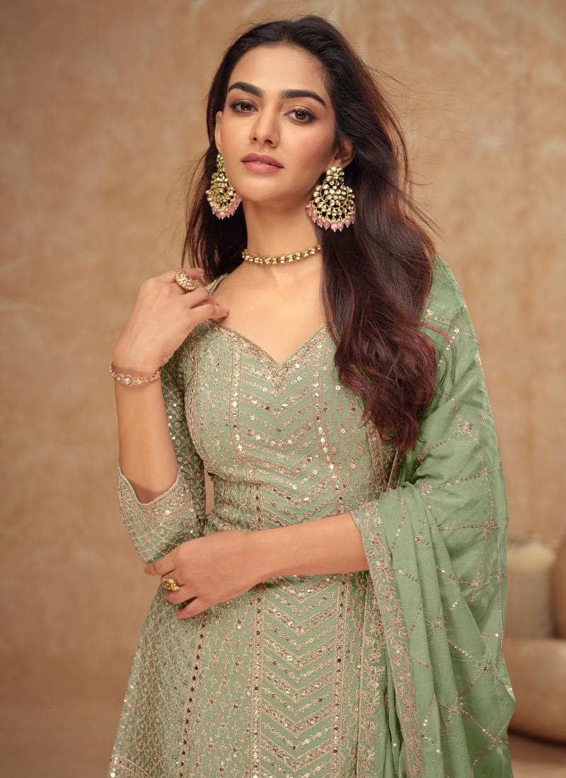 Shop Sharara Suit for festivals with designer details and long sleeves.