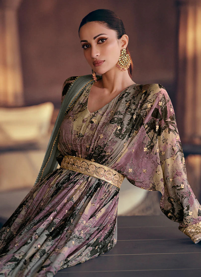 Shop Anarkali Gown with custom stitching and plus-size options.