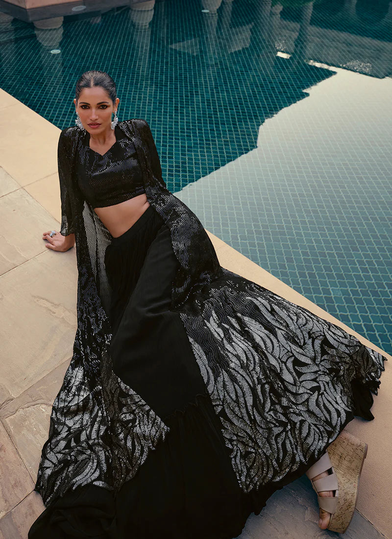Buy embroidered Lehenga Choli for weddings and festivals.