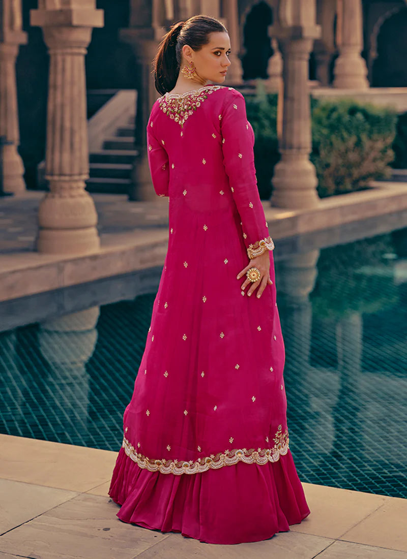 Find occasion-ready Lehenga Choli with dupatta and designer details.