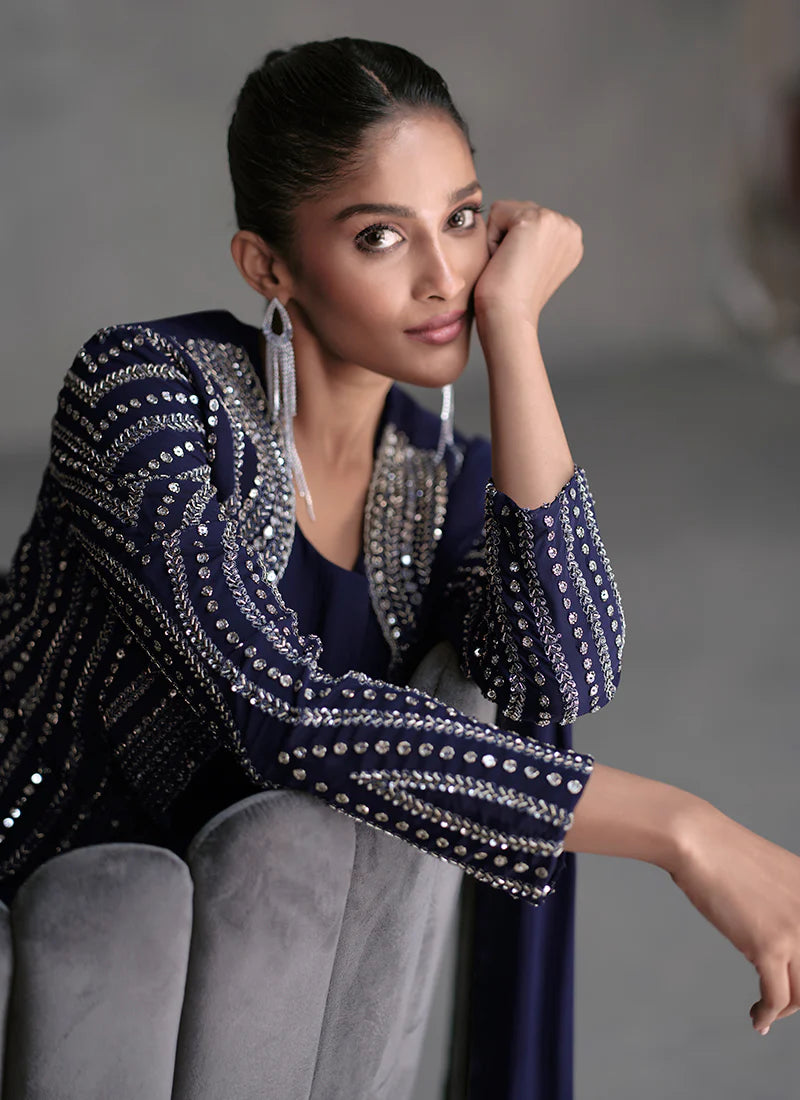 Discover Lehenga Choli for women and girls with long sleeves.