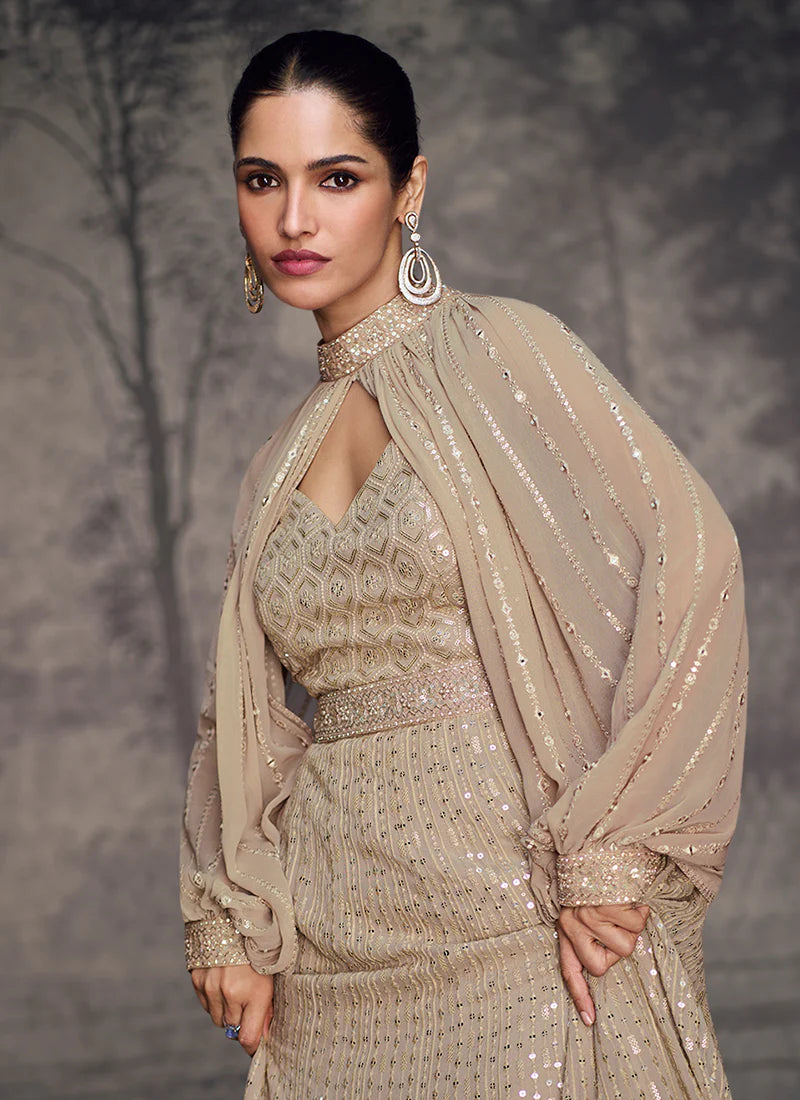 Shop Gown for weddings and festive occasions.