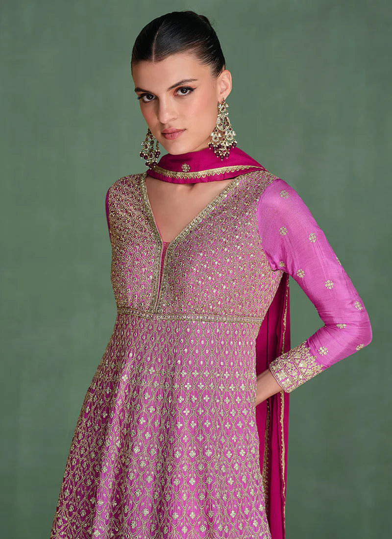 Shop Anarkali Gown with custom stitching and plus-size options.