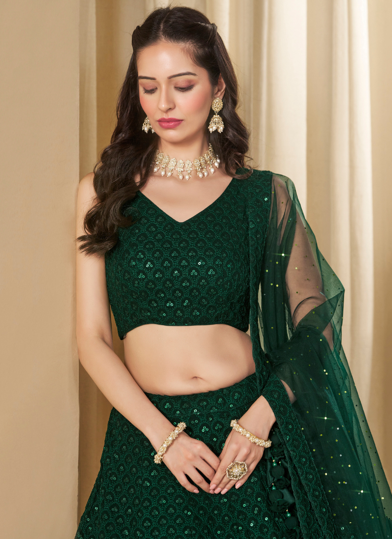 Indian party wear suits with dupatta and mirror work