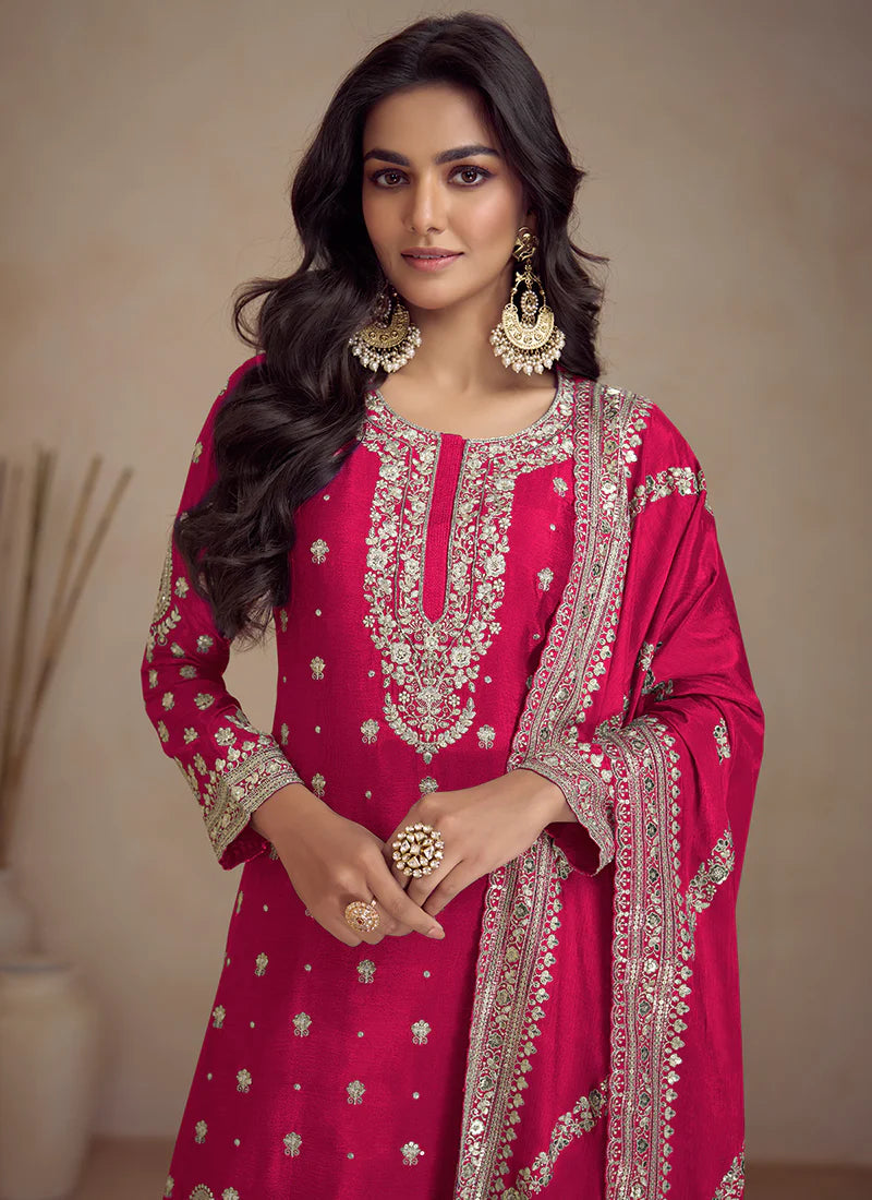 Find Sharara Suit for Indian weddings and Pakistani festivals.