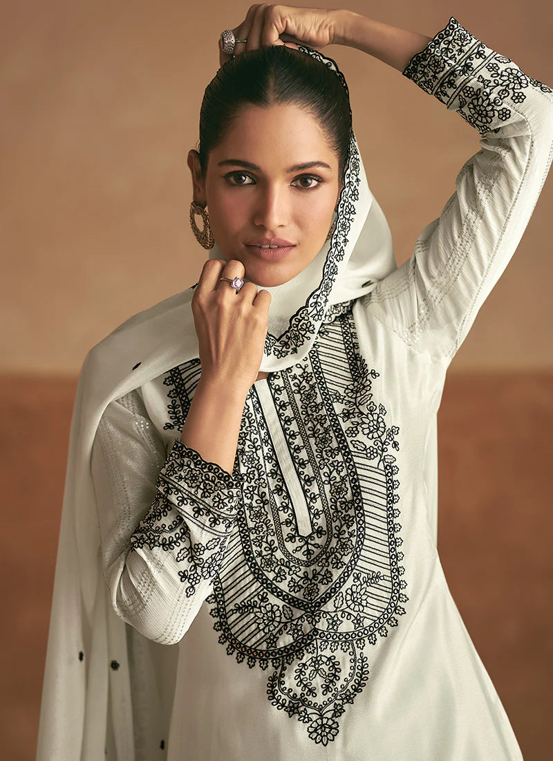 Shop Palazzo Suit for weddings and festive occasions.