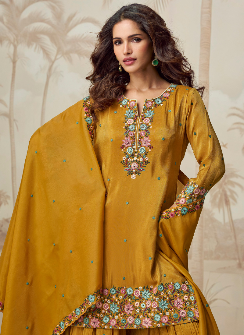 sharara suit for wedding