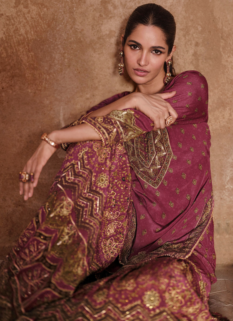 Pakistani Sharara Suit available online