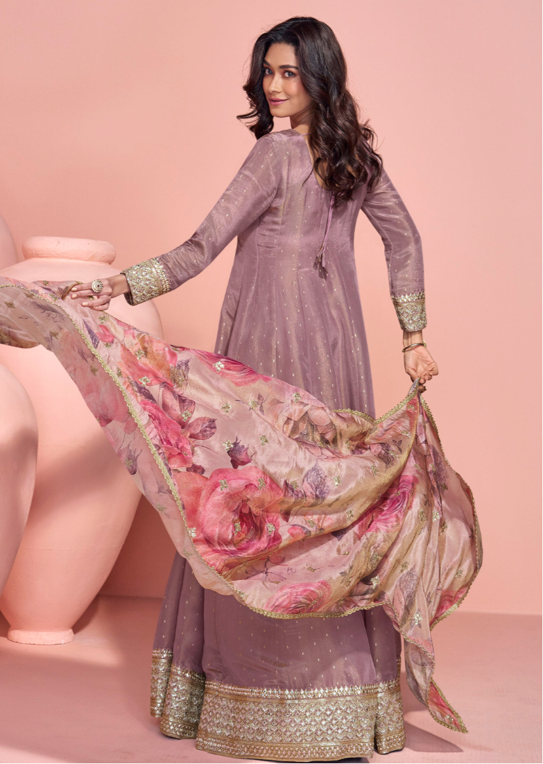 Indian pakistani gown with dupatta