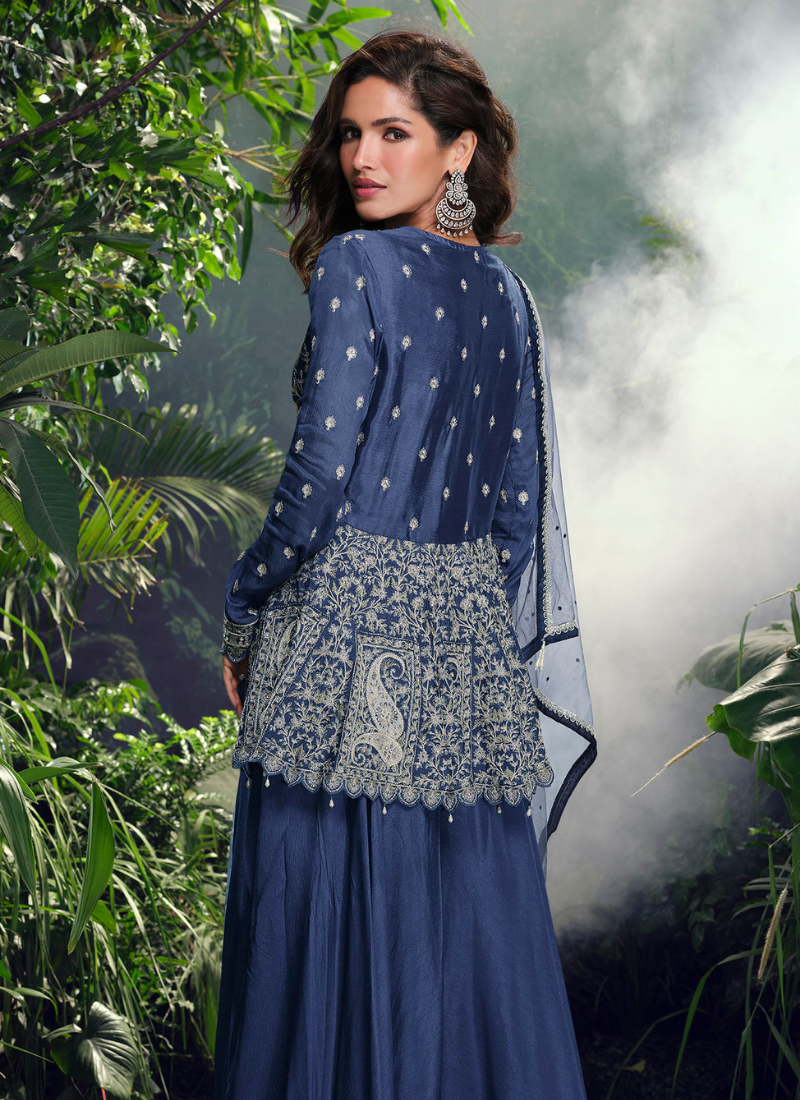 Shop Readymade Sharara Suit available with free shipping worldwide