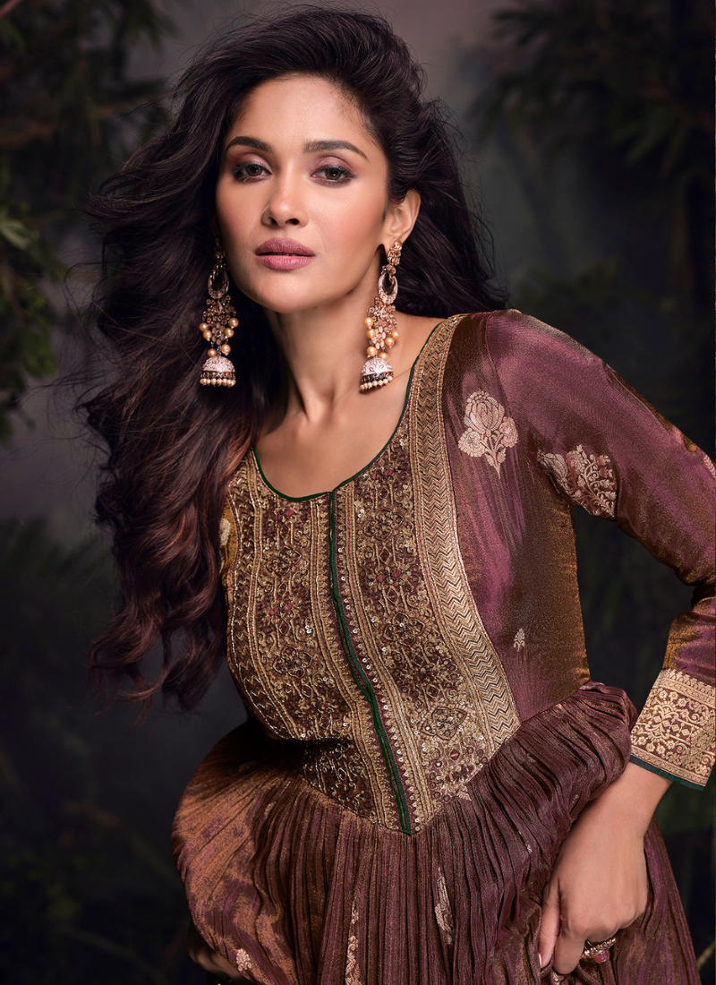 Find Anarkali Gown for Indian weddings and Pakistani festivals.