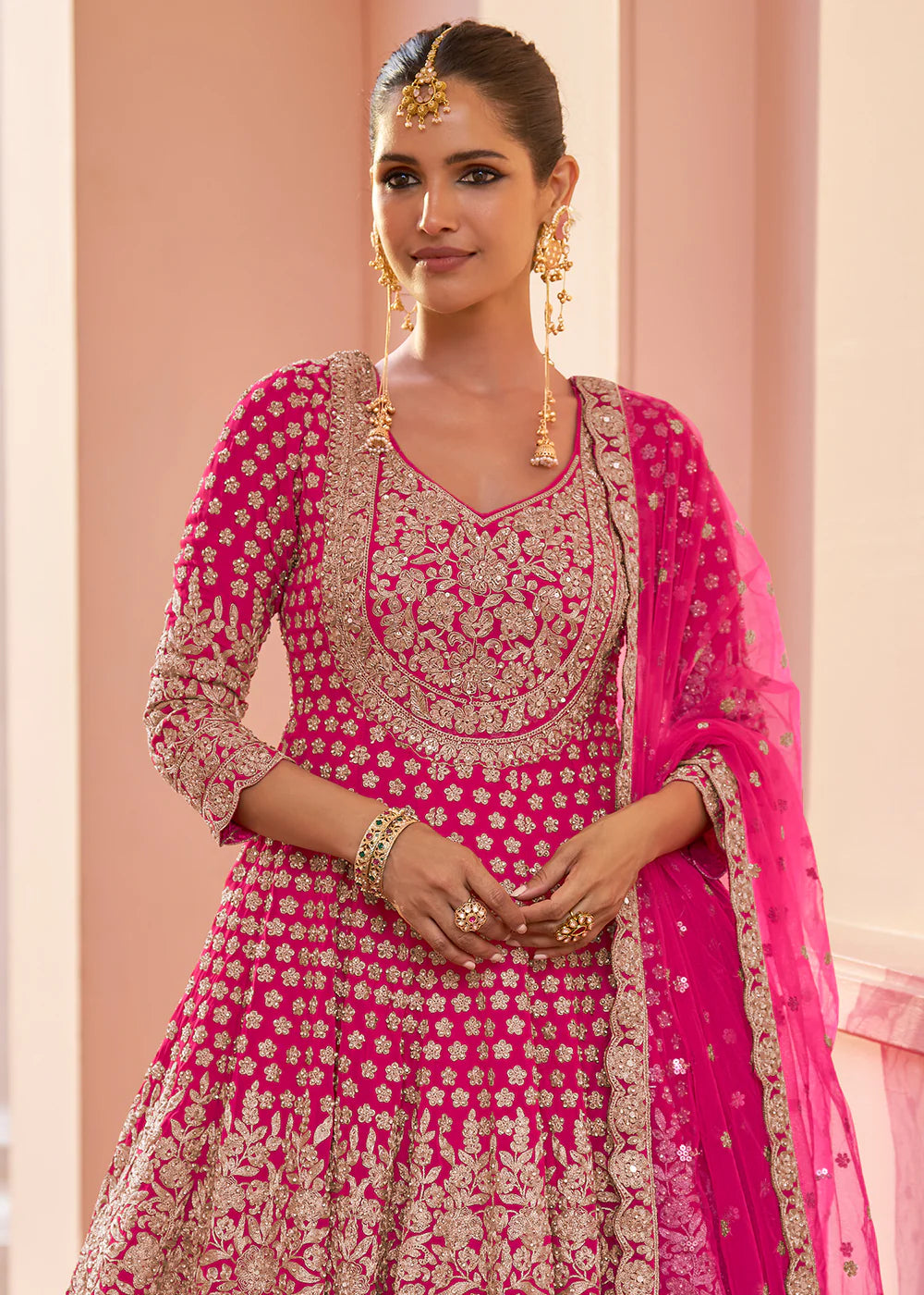 Shop Indian Wedding Pink Outfit