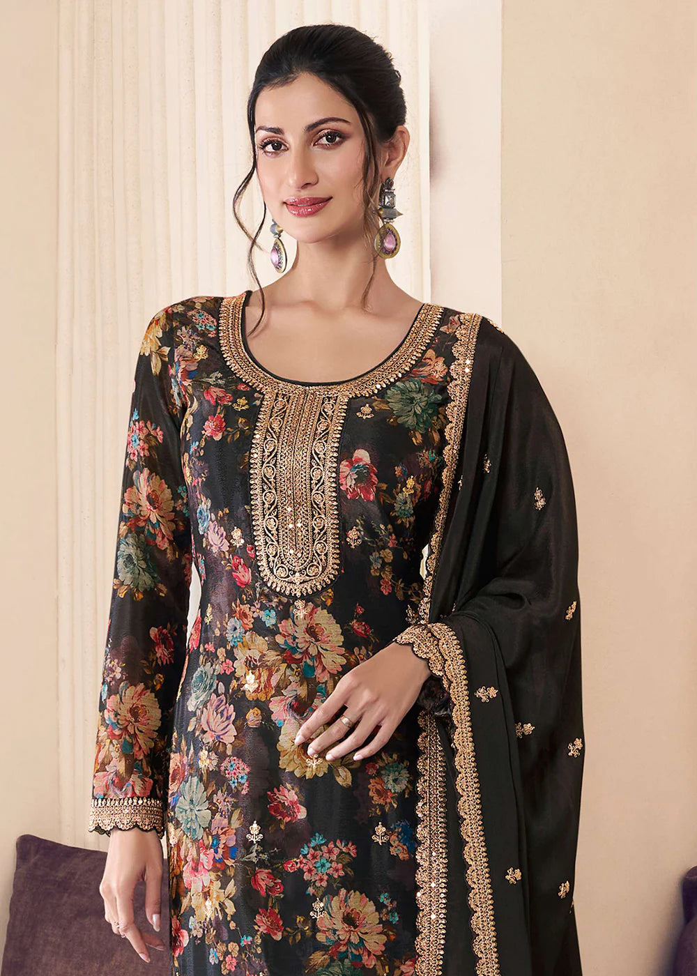 Perfect for occasion party wear with elegant embroidery work, long sleeves, and designer styles