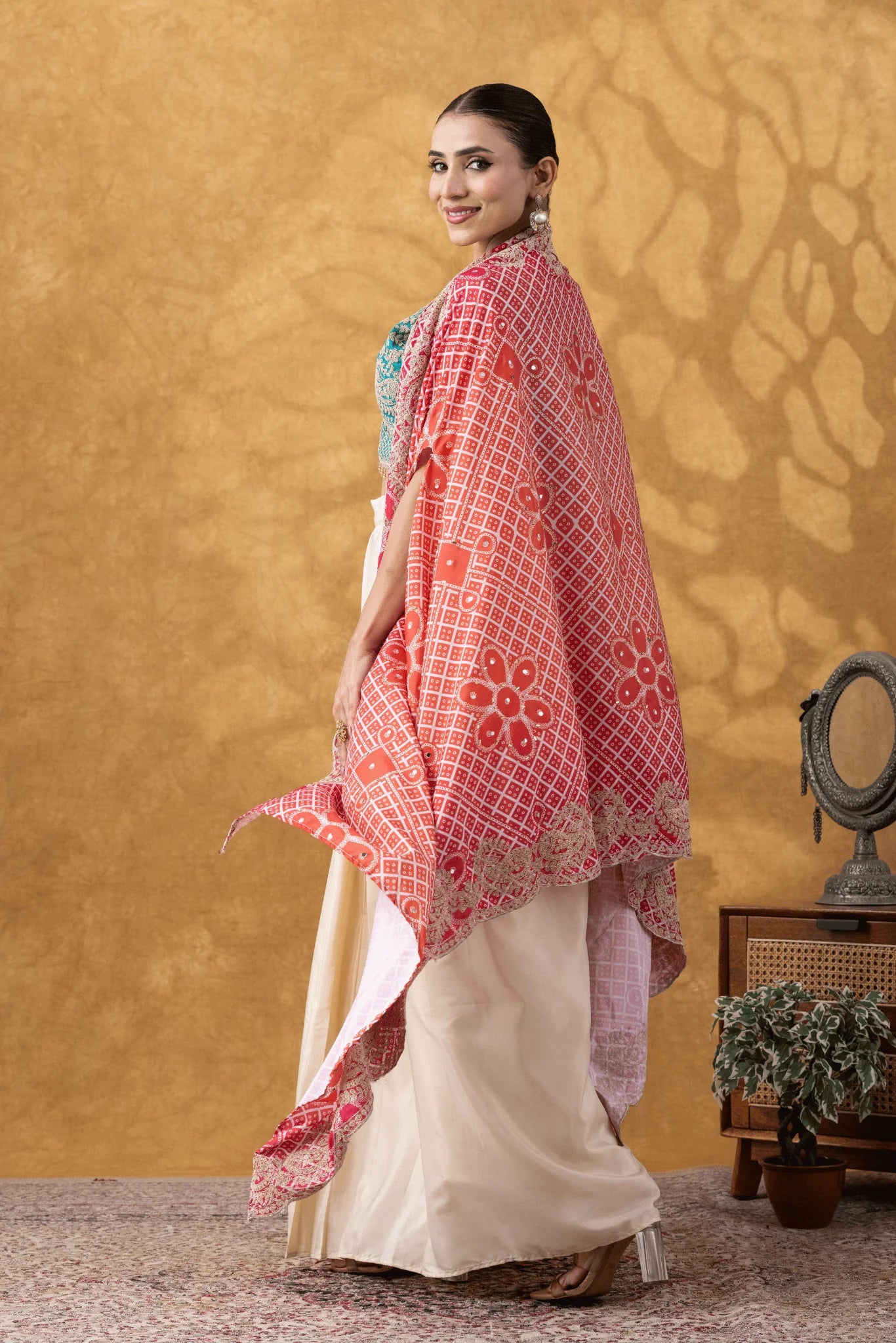 wedding guest outfit indian canada