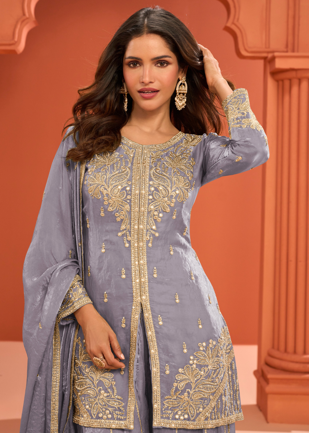 festive palazzo suit women canada