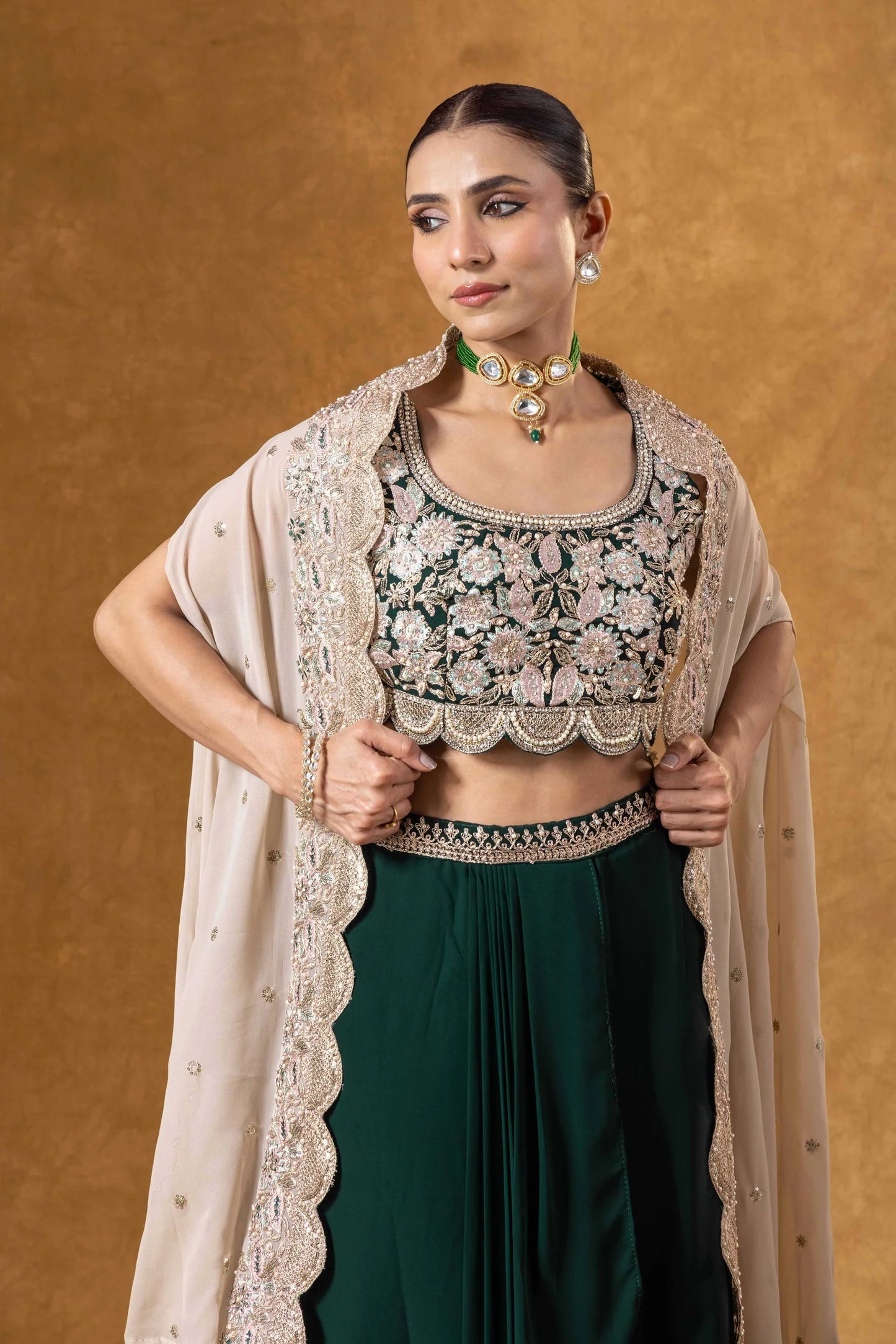 buy ethnic drape outfit uk online