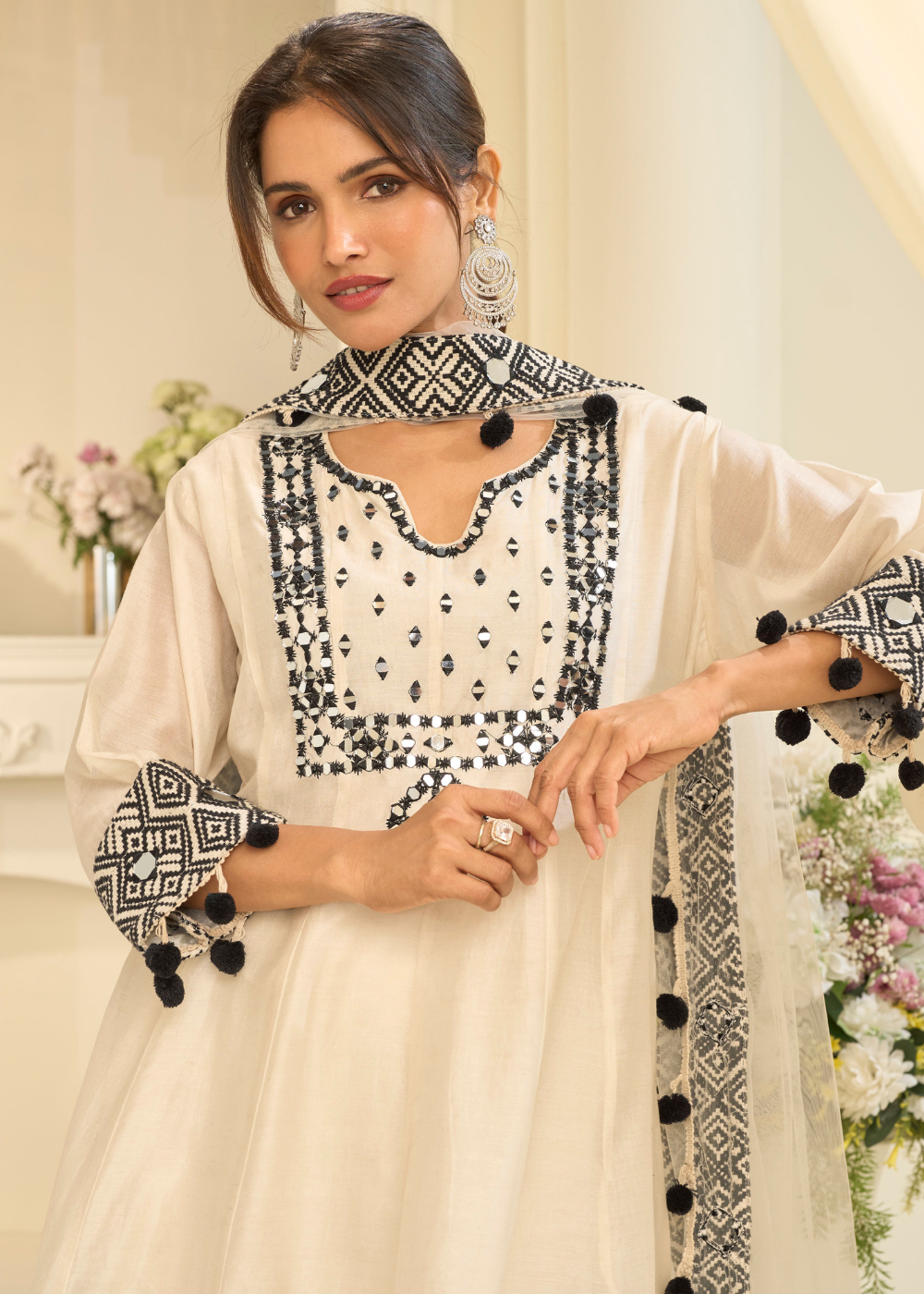 mirror work pant suit canada