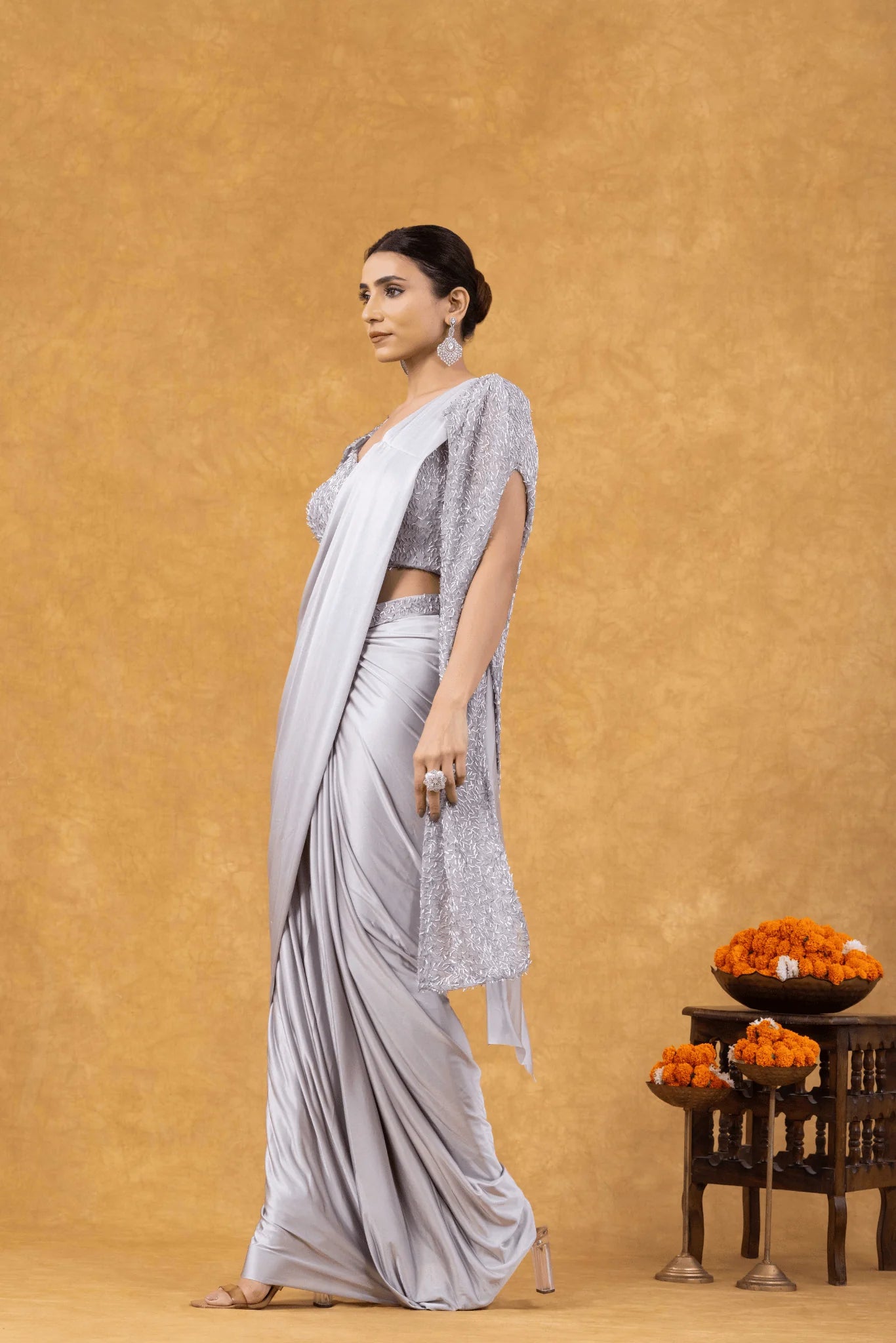ready to wear saree canada