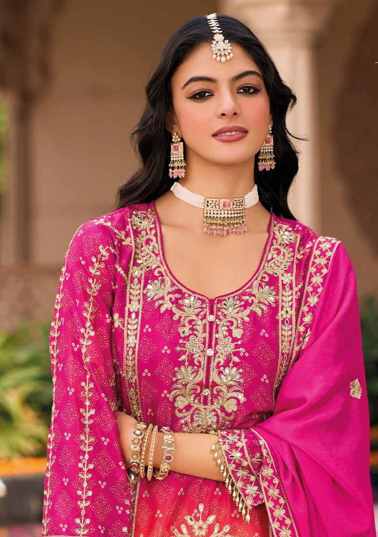 Designer  Pakistani Salwar Suit
Party Wear Palazzo Suit for Weddings