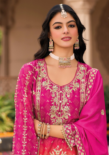 Designer  Pakistani Salwar Suit
Party Wear Palazzo Suit for Weddings