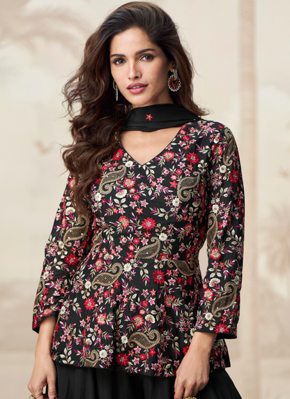 buy nline plazzo suit for wedding