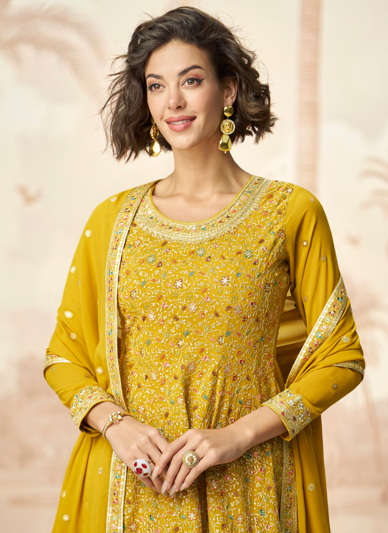 Punjabi Sharara suits Party Wear