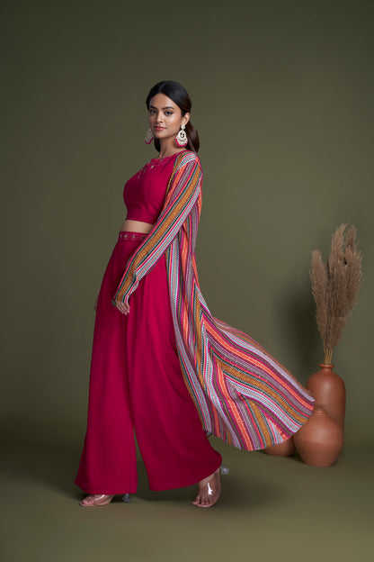 Rani Georgette Koti Style Palazzo Collection