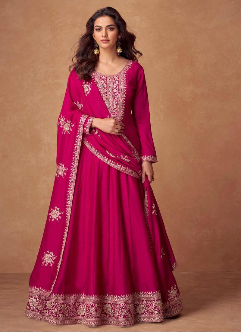 Designer Anarkali suits for wedding