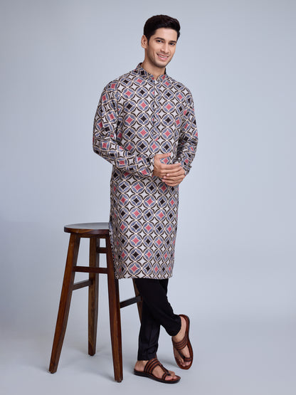 Comfortable and Trendy Men's Kurta for Navratri Festival