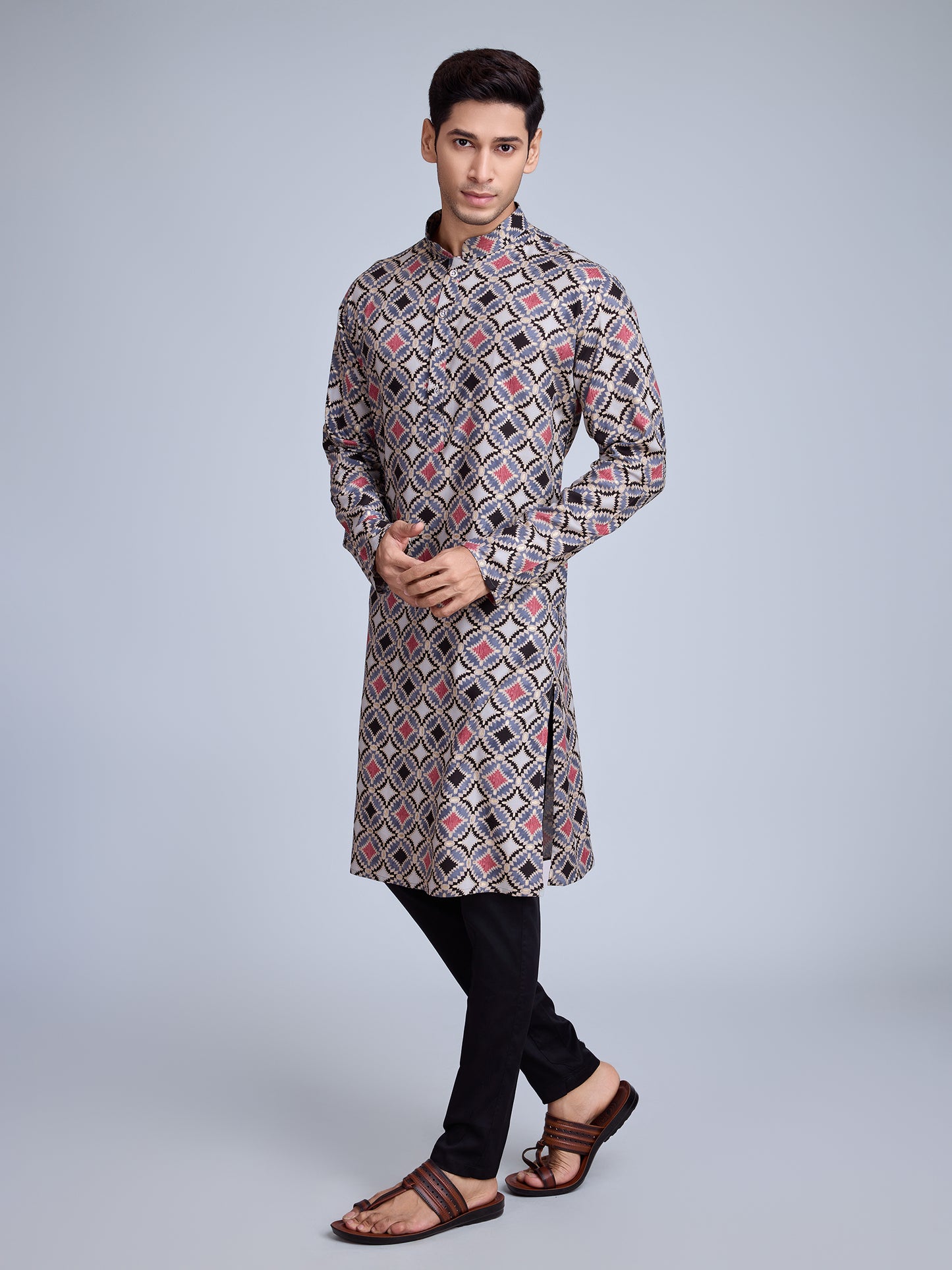 Comfortable and Trendy Men's Kurta for Navratri Festival