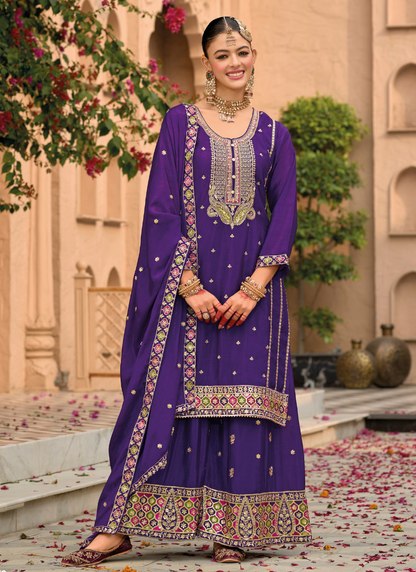 BUY PAKISTANI SHARARA SUIT ONLINE