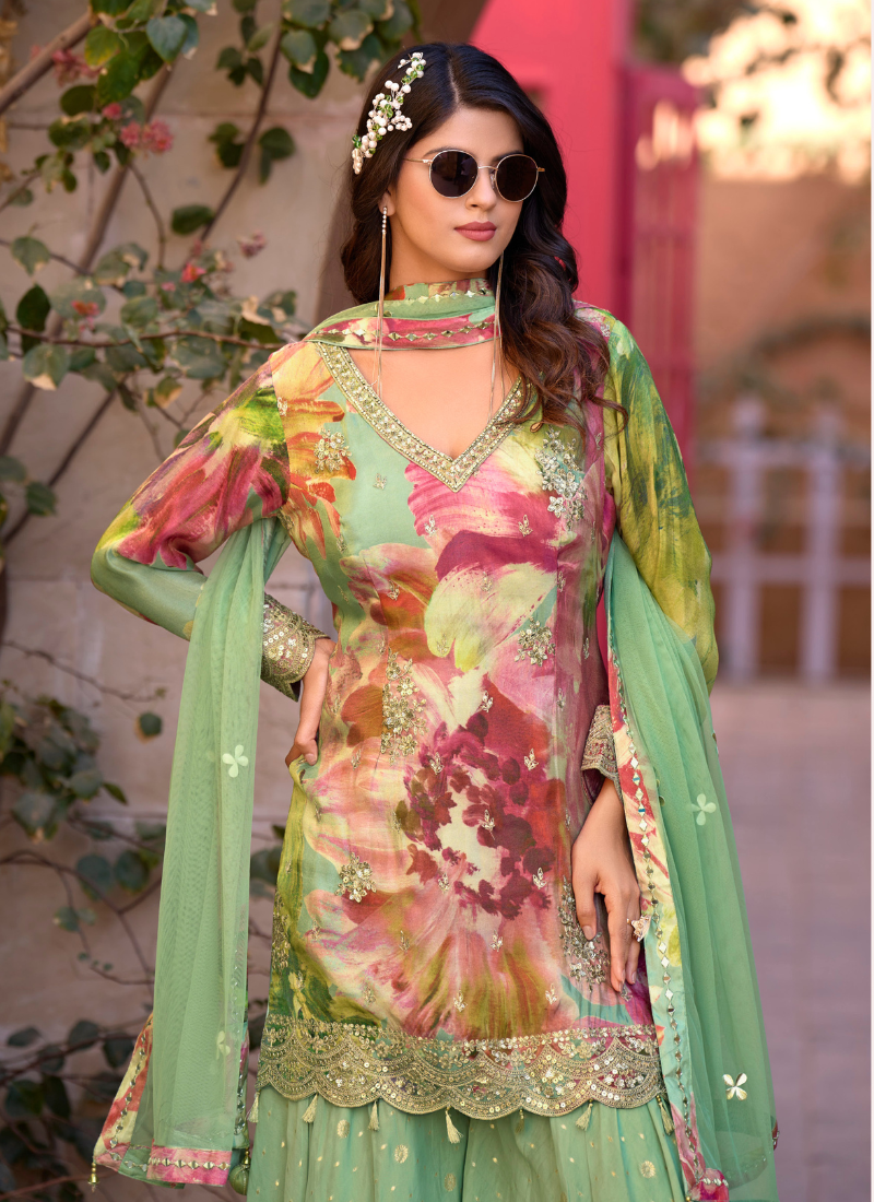 Buy party wear suits with dupatta