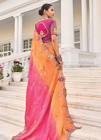 online wedding saree available in UK, USA, CANADA