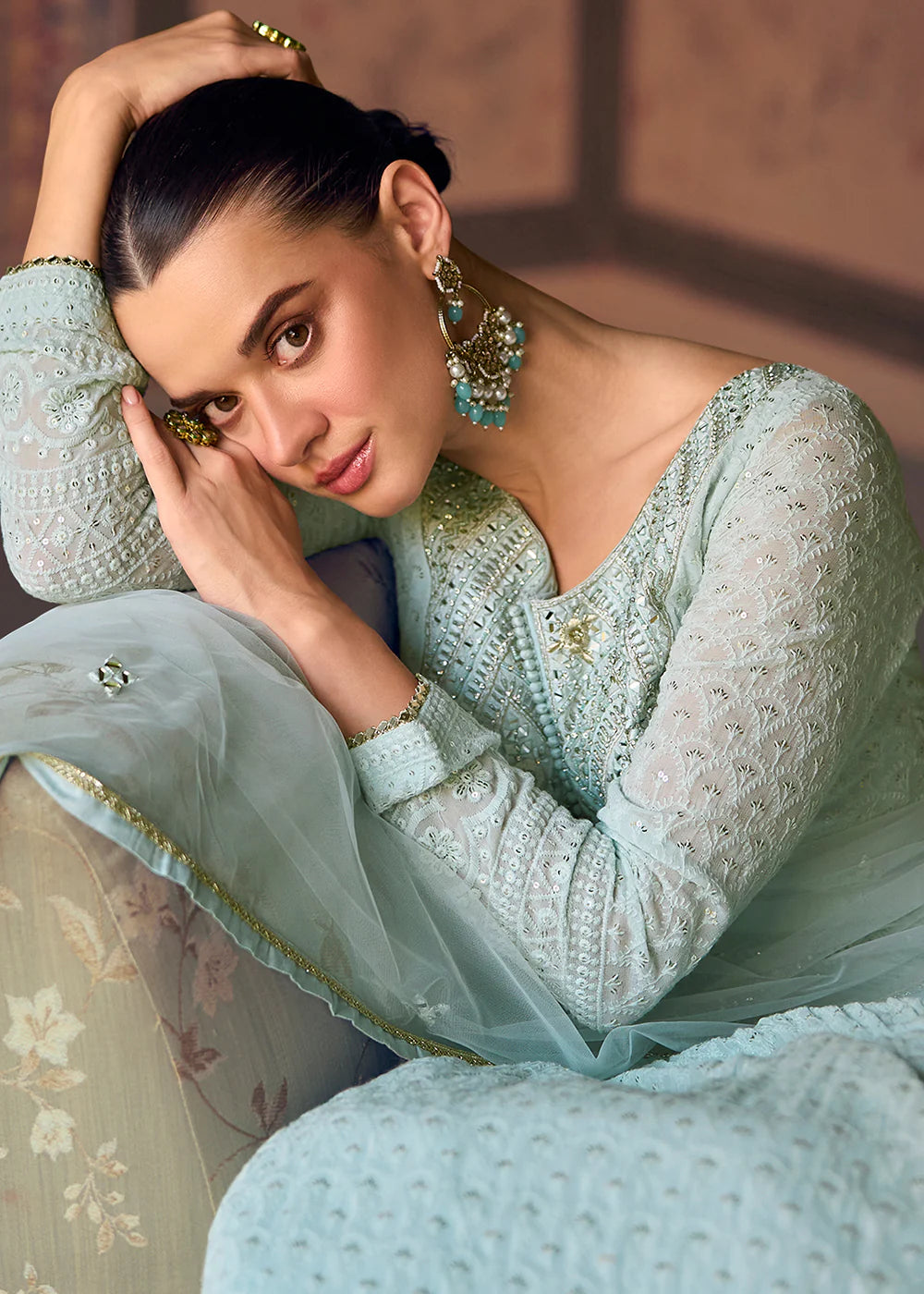 SHOP DESIGNER ANARKALI SUIT ONLINE