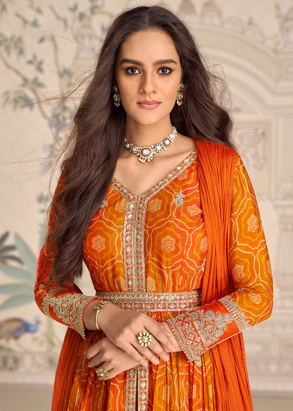 Shop Indian Wedding Orange Suit
