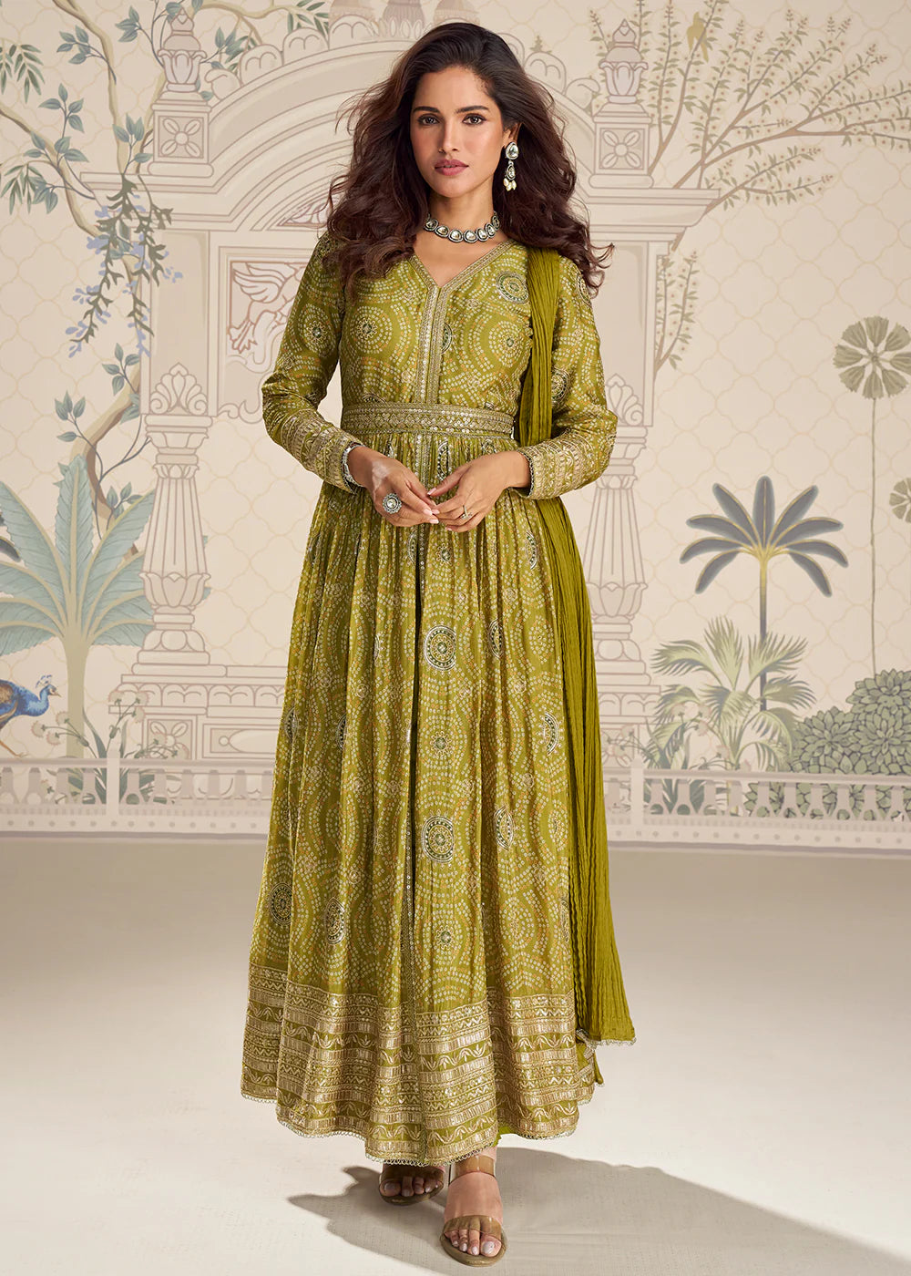 Shop Indian Wedding Green Suit